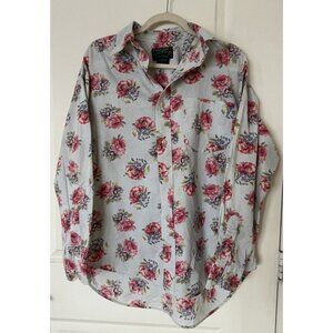 VTG RARE Ralph Lauren Country Women’s Floral Button Down Shirt M